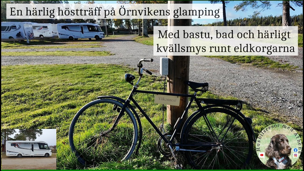 Husbilsträff på Örnvikens glamping