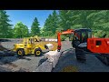 FS22 - Map The Valley The Old Farm 018  🇩🇪 🚜🚧🚛 - Forestry, Farming and Construction - 4K