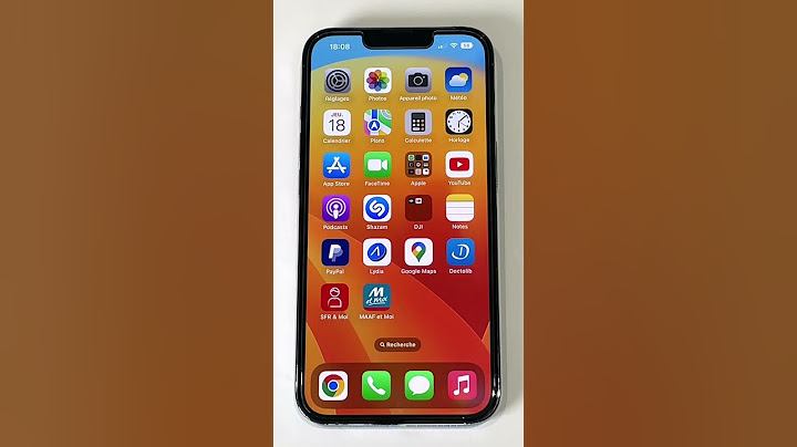 Nouveauté iOS 16 : le % de batterie !