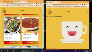 Meal Recipe Finder Web Application || Css, Bootstrap, HTML, Js