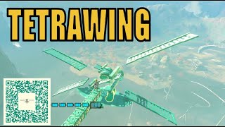 I made working DRAGONFLY wings in Tears of the Kingdom! | QR Code Included