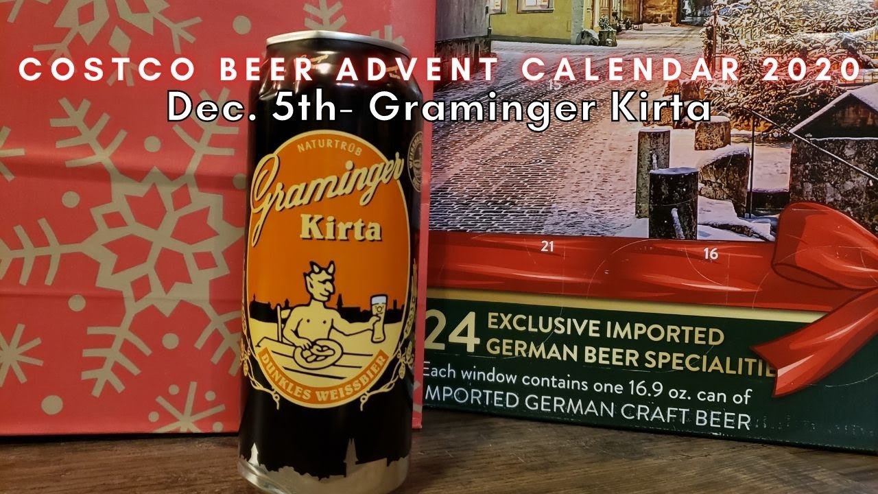 Costco German Craft Beer Advent Calendar 2020 Day 5 Graminger Kirta