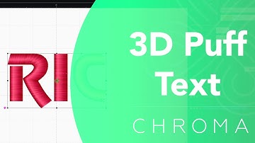 Digitizing 3D Puff Basics (Inspire, Plus, Luxe)  | Chroma Digitizing Software