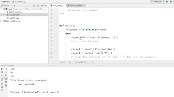 PRG-105: Try and Except Statements in Python