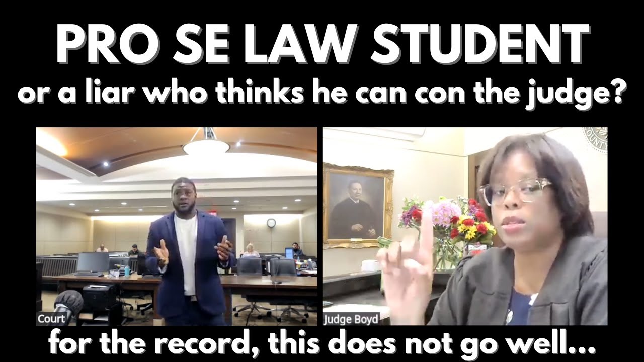 Arrogant Defendant Schooled by Judge Boyd (is he a Sov Cit?)