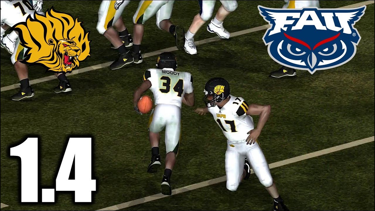 ArkansasPine Bluff at Florida Atlantic S1 E4 NCAA Football 06