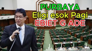 MENTERI KEUANGAN PURBAYA Nyanyikan Lagu Ebiet G. Ade - Elegi Esok Pagi | Suara Penuh Makna #purbaya