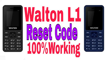 Walton L1 Reset Code 100% working/ Reset Code Walton L1