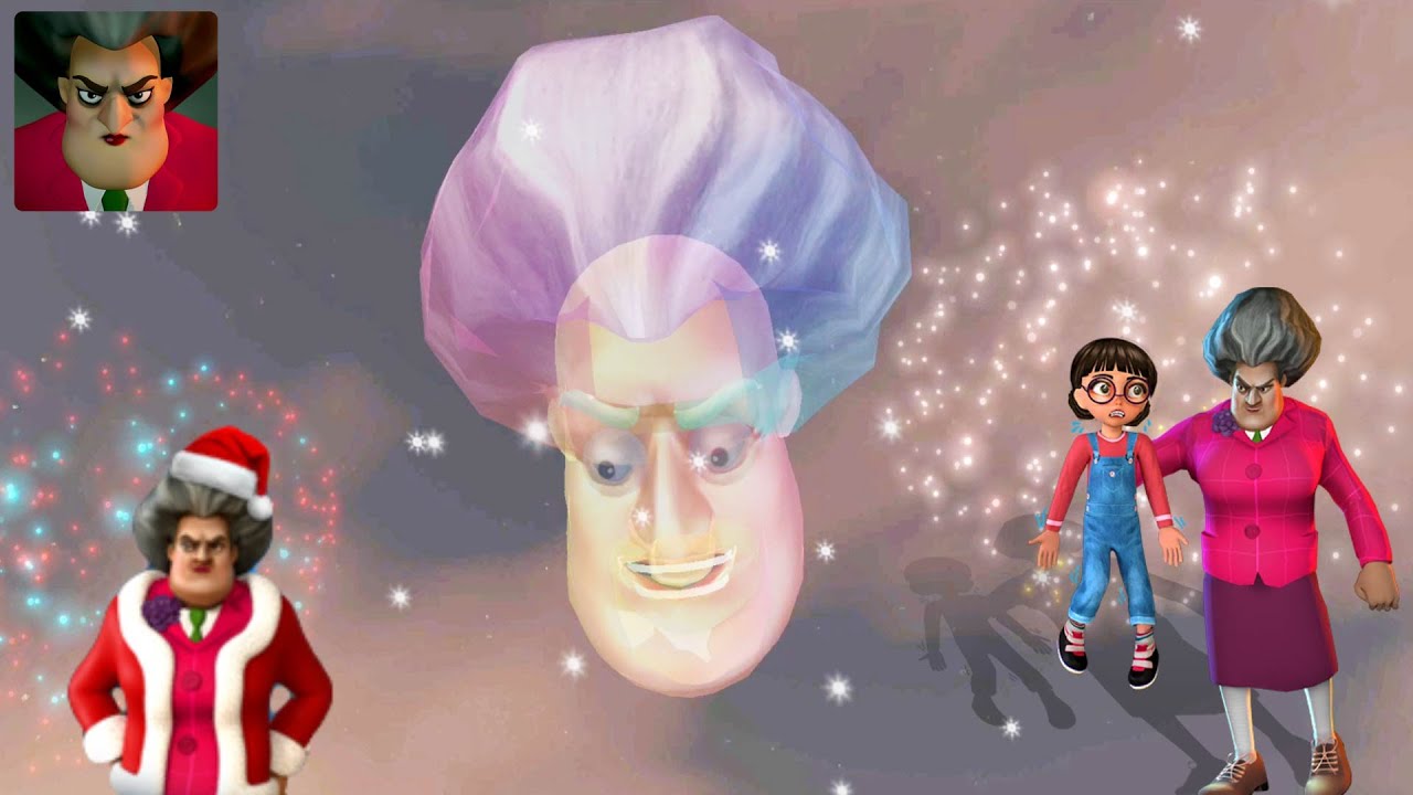 Scary Teacher 3D   All pranks New Year Levels Pranks