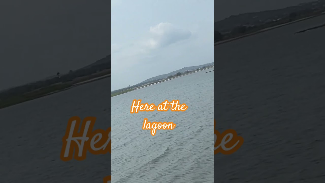 A lagoon in the middle of these mountains