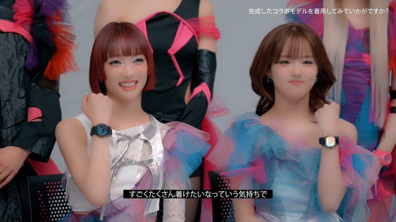 XG、初G-SHOCKコラボに歓喜「ALPHAZの手元に届くのが楽しみ」 - YouTube