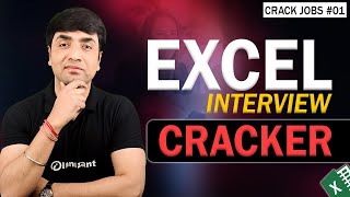 Crack Jobs #1 -How to Crack Excel Interview |Excel Interview Questions and Answers in Hindi