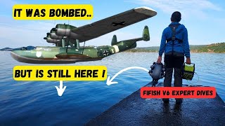 We found a German WW2 aircraft with our Fifish V6 Expert.