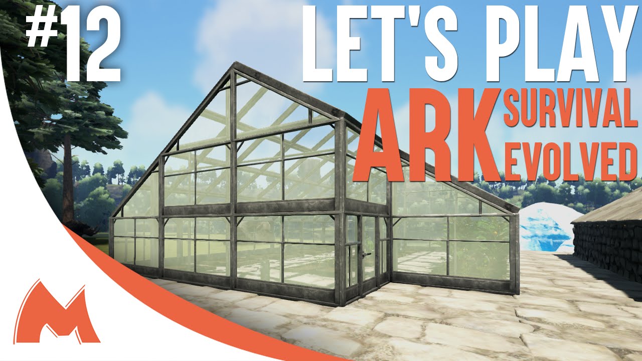 ARK Survival Evolved Greenhouse & Kibble Farm! E12 (The Center Map
