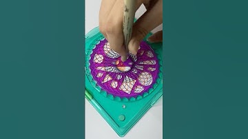 Deeply Satisfying ASMR Spirograph Visuals | Calming Spiral Sounds for Rest! #art #shorts #spirograph