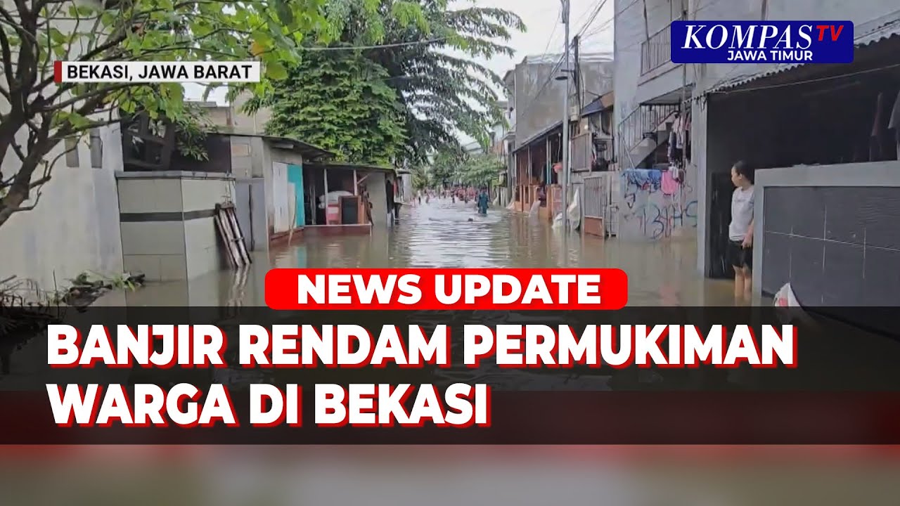 Banjir Rendam Permukiman Warga di Bekasi, ini Kondisi di Sejumlah Titik