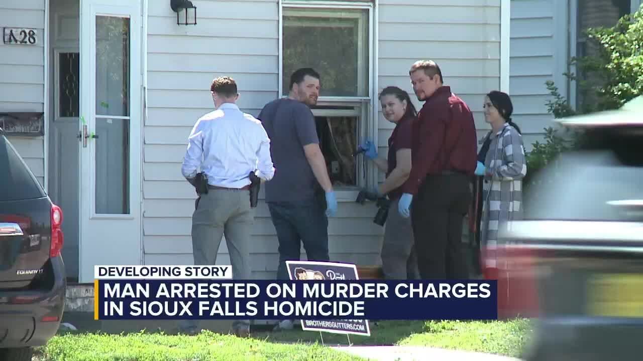 Man arrested on murder charges in Sioux Falls homicide - YouTube