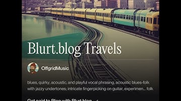 Blurt.blog Travels 