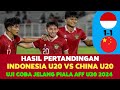 HASIL PERTANDINGAN TIMNAS INDONESIA U20 VS CHINA U20 MALAM INI - BERJALAN SERU DAN SENGIT !!