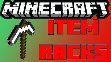 ModCraft - [MINECRAFT] Item Racks Mod Review 1.3.2
