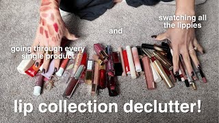 The Ultimate Lip Declutter: Lipsticks, Glosses, Liners… ALL OF IT!