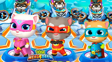 Talking Tom Hero Dash - Android Walkthrough Gameplay Part 14 - Talking Tom (iOS,Android)
