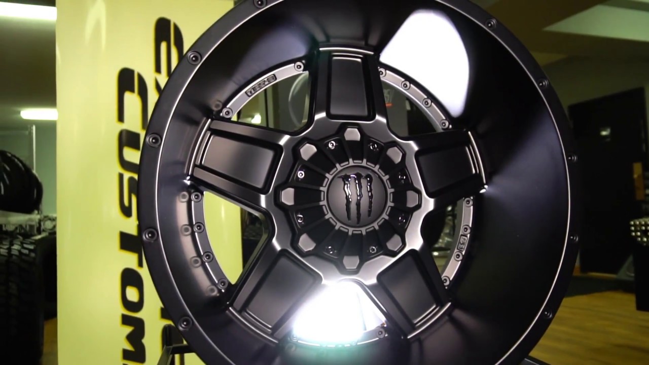 RealView-Wheels - Monster Energy Offroad Limited Edition TIS543B 20x12 ...