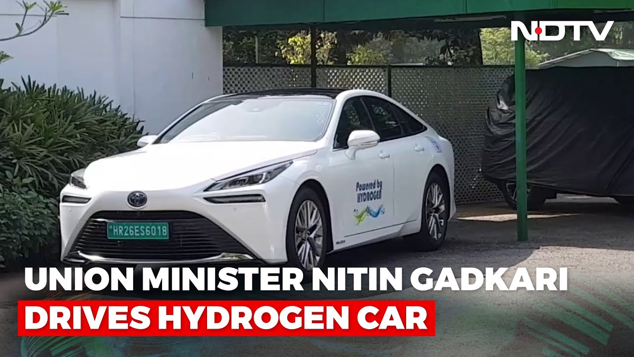 As Fuel Prices Soar, Nitin Gadkari Rolls Into Parliament In Hydrogen ...