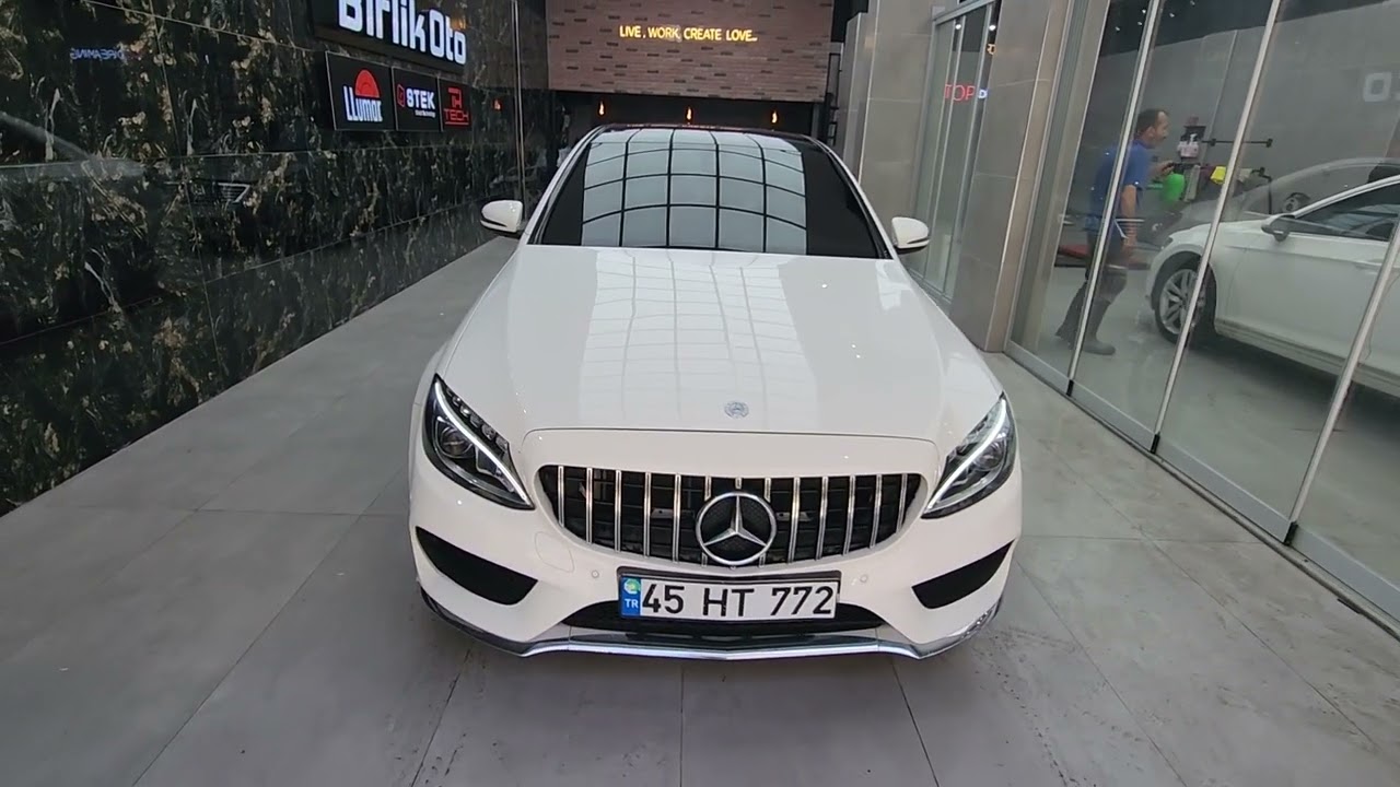 Mercedes C200 // Boya Düzeltme, Boya Koruma, Koltuk Onarma, İç Detaylı Temizlik, Jant Onarma