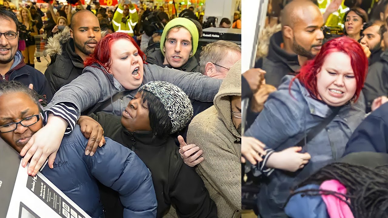 Black Friday Karen Goes Crazy...
