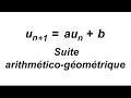 Les suites arithmético-géométriques - cas général