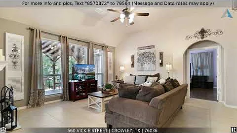 Priced at $414,900 - 560 Vickie Street, Crowley, T...