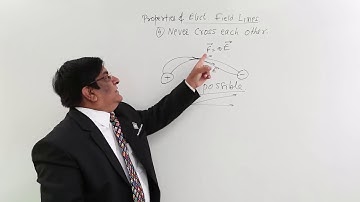 Class 12th – Electric Field Lines Never Cross Each Other | Tutorials Point