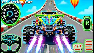 Mega Ramp Monster Car Racing 3D - Extreme Car Stunts -Android Gamepla #MegaRamp #3DGames #CarRacing screenshot 2