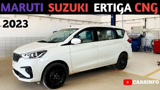 Maruti Suzuki Ertiga VXI CNG - 2023 | Details, Specs, Price | CARSINFO |