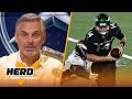 0-4 Jets should think hard before moving on from Sam Darnold, talks Cowboys — Colin | NFL | THE HERD