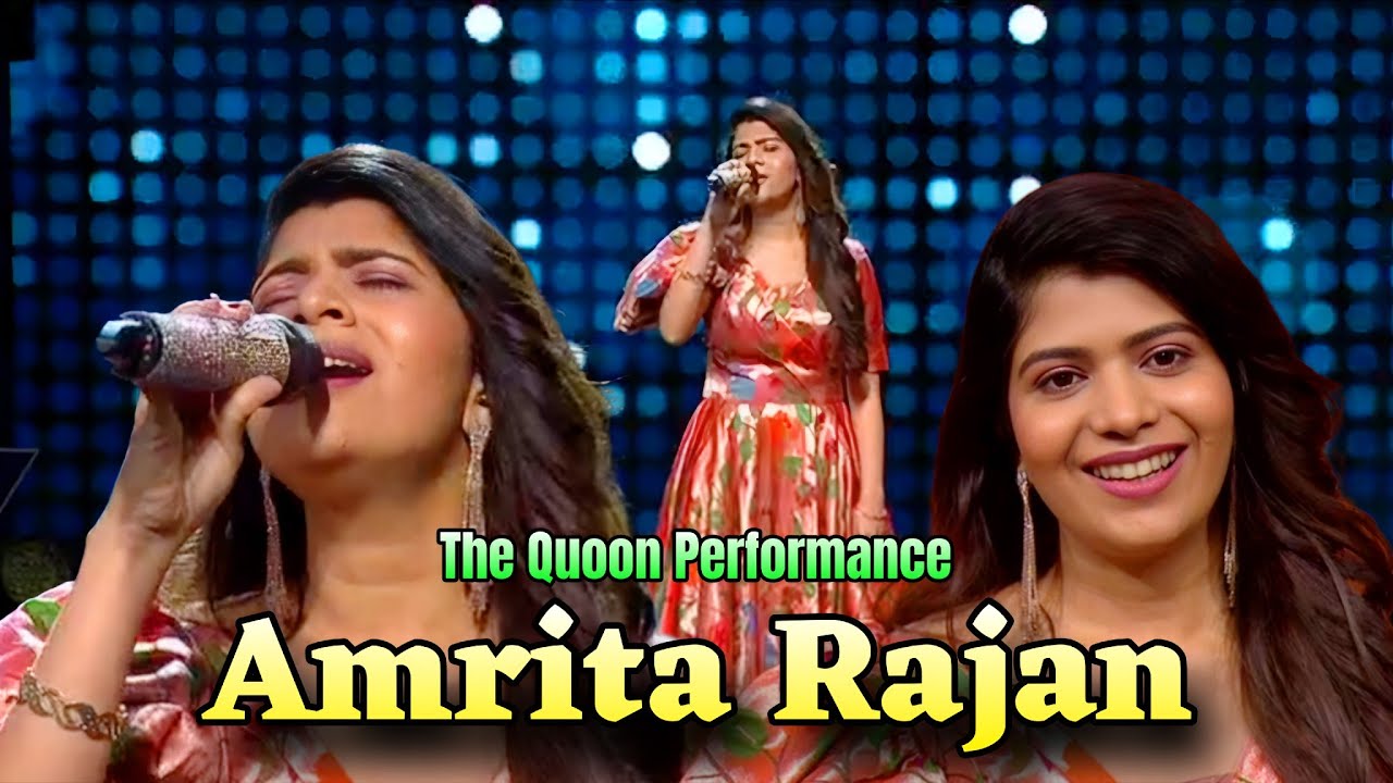 The Quoon Performance 🔥 Amrita Rajan | Indian Idol Season 16 