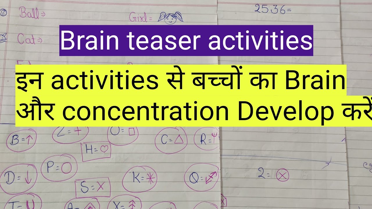 Brain Booster Activities Indoor Activity For brain-booster-activities-indoor-activity-for