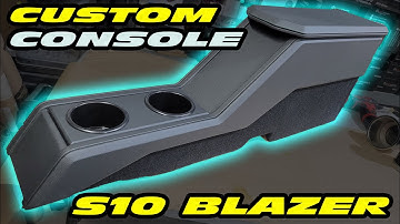 CUSTOM CENTER CONSOLE S10 BLAZER PART 2