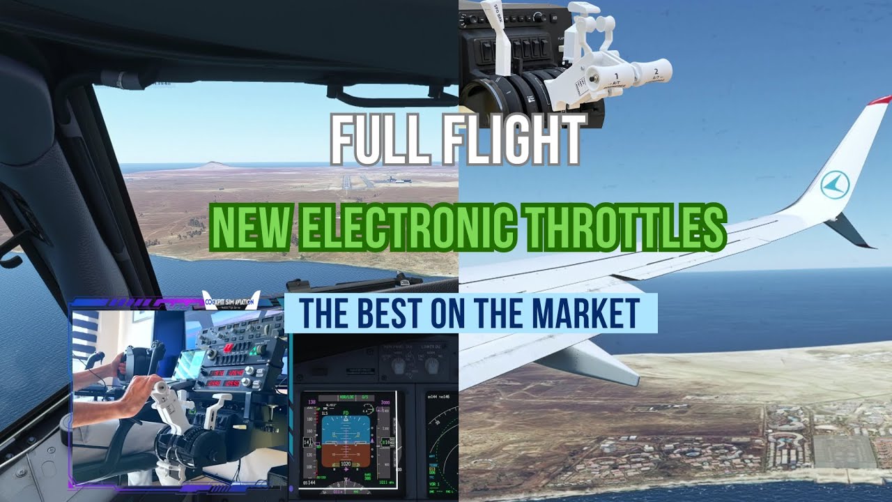 Full Flight! (ELLX - GVAC) | MSFS STUNNING Beautiful SAL LANDING Cape Verde | PMDG BOEING 737-800 |