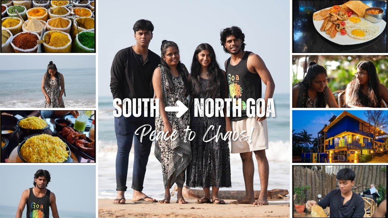 From Calm Agonda Mornings to Busy Anjuna Nights 🌊✨ | Goa Diaries | Ep : 8