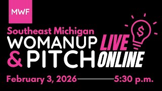 2026 Southeast Michigan WomanUp & Pitch Competition