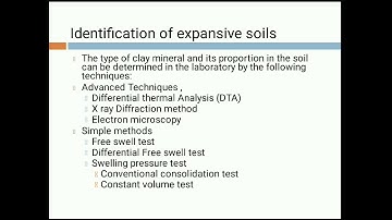 Foundations on Expansive soils (lecture 1,Part-2)