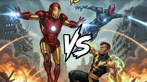 IRONMAN & VISION vs IRONFIST fighting scene with epic gaming mode | #marvel 