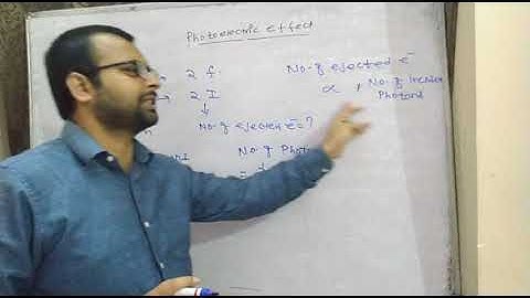 Modern Physics Part 3 (Photo Electric Effect) Enjoy With Subject, Abhay Kumar (B.Tech, IIT Kanpur)