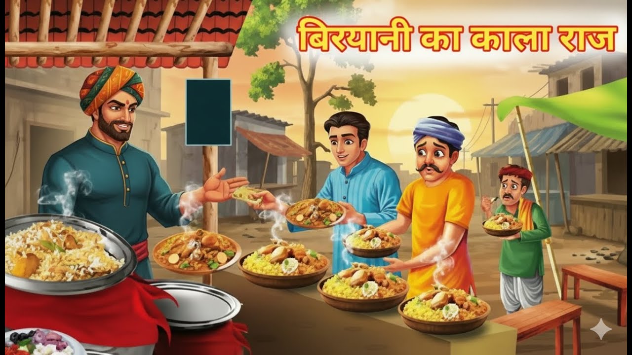 बिरयानी का काला राज 😱 | गांव की दावत की डरावनी सच्चाई | Hindi Kahani