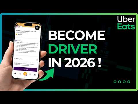 How To Become Uber Eats Driver 2026 !