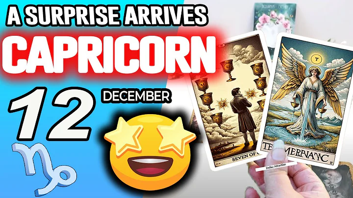 Capricorn ♑A SURPRISE ARRIVES💖 horoscope for today DECEMBER 12 2025 ♑ #capricorn tarot DECEMBER