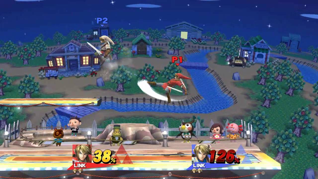 Nimious (Link) Vs. Nohman (Link) SSB4 Friendlies Match 1 super smash bros. characters
