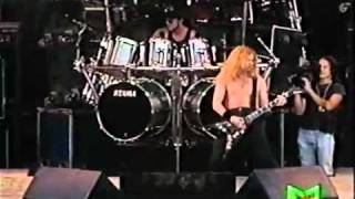 Megadeth 10.- Anarchy In The UK (Live In Reggio Emilia 1992)